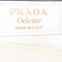 Prada Saffiano Odette Basket Handle Bag