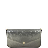 Louis Vuitton Pochette Felicie Monogram Vernis