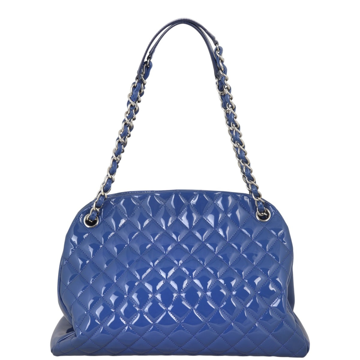 Chanel Mademoiselle Bowler Bag Large Patent