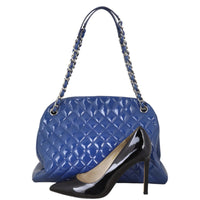 Chanel Mademoiselle Bowler Bag Large Patent