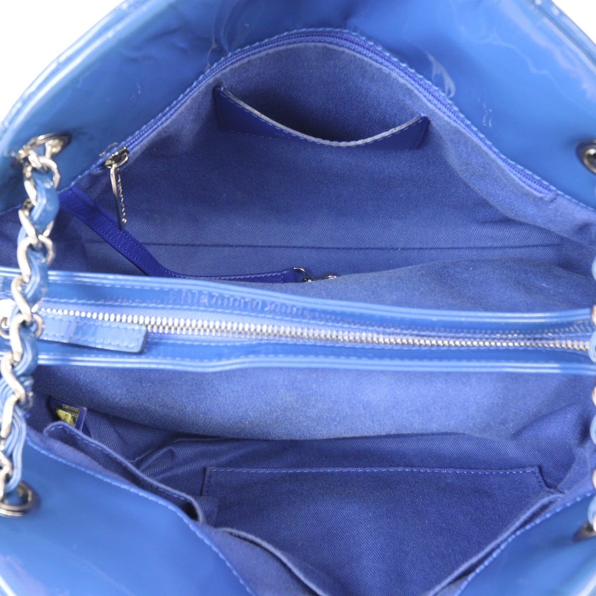 Chanel Mademoiselle Bowler Bag Large Patent