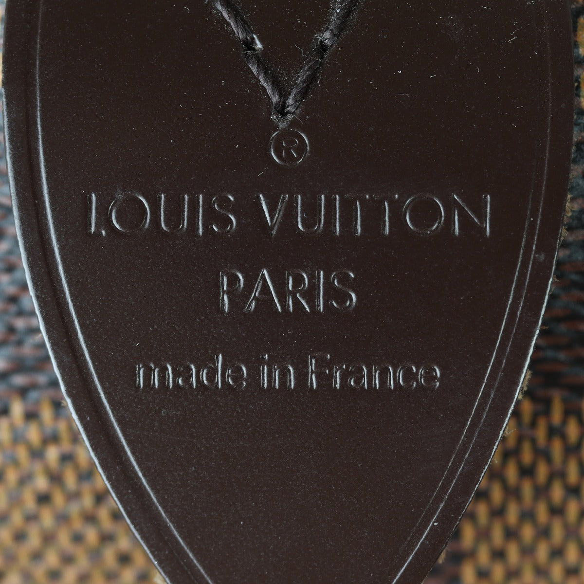 Louis Vuitton Speedy 30 Damier Ebene Interior Stamp