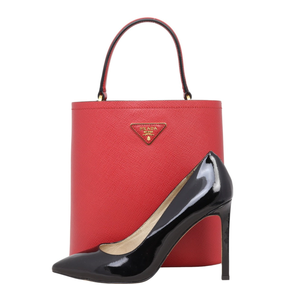 Prada Panier Saffiano Cuir Medium Tote