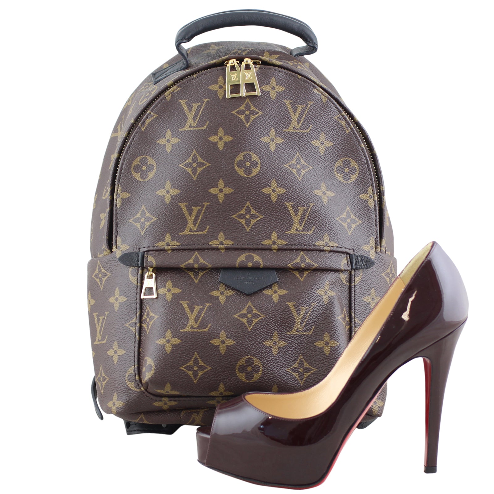 Louis Vuitton Palm Springs Mini Backpack Scale