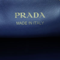 Prada Saffiano Cuir Monochrome Medium Bag Interior Stamp
