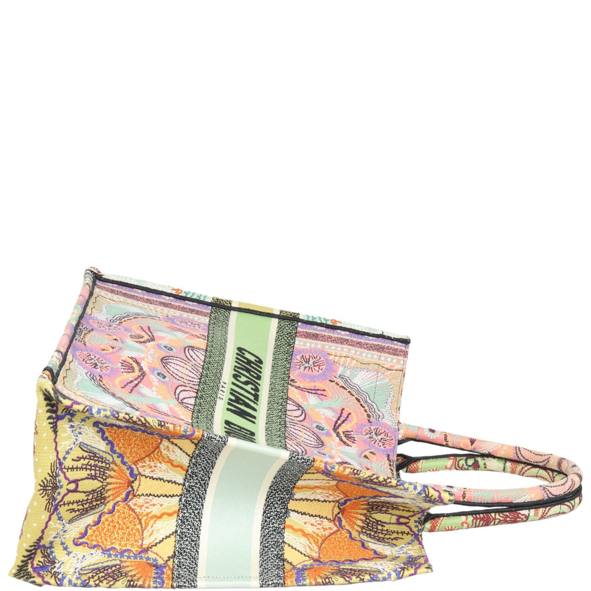 Dior Book Tote Large Embroidered Lights