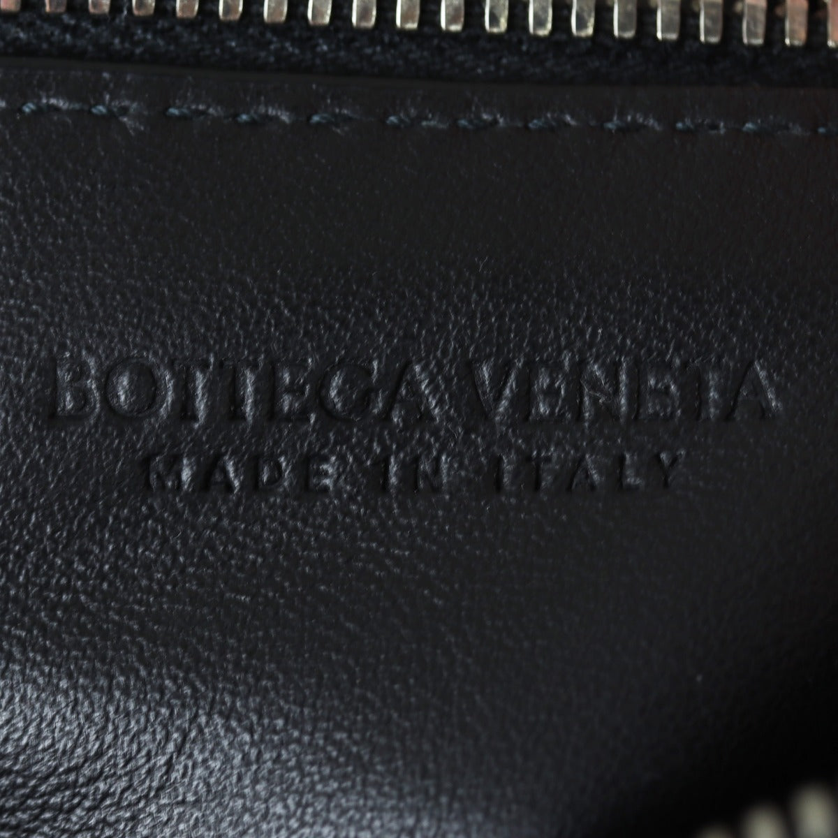 Bottega Veneta Nappa Double Knot Mini Bag Interior Stamp