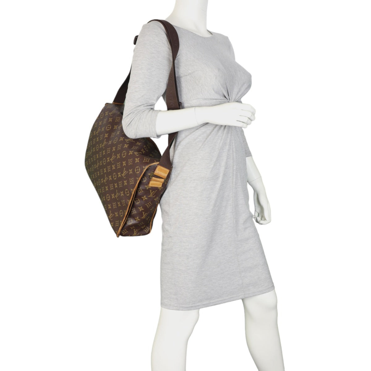 Louis Vuitton Abbesses Messenger Bag Monogram | Gold Hardware