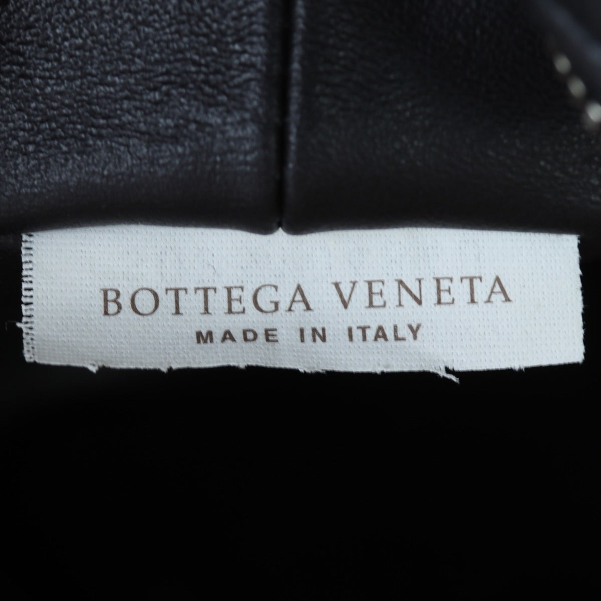 Bottega Veneta Nappa Double Knot Mini Bag Interior Stamp