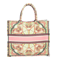 Dior Book Tote Large Embroidered Lights