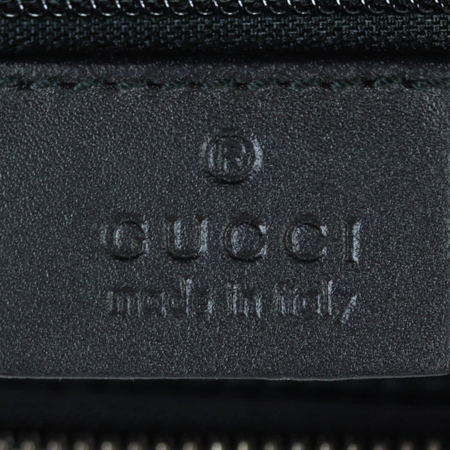 Gucci GG Supreme Messenger Bag Interior Stamp