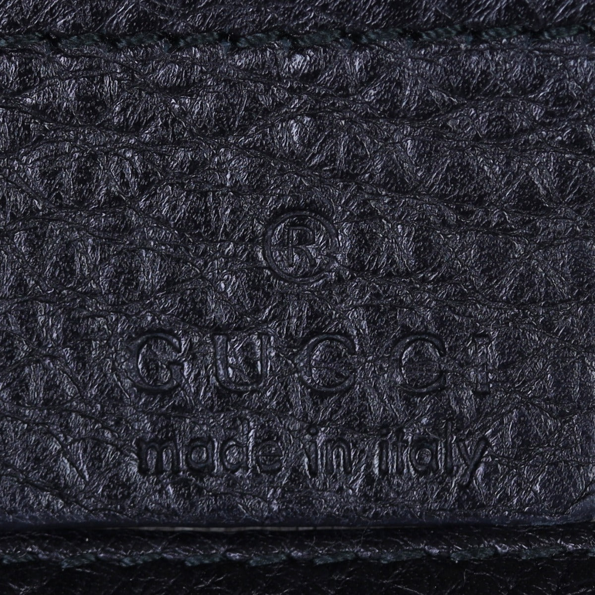 Gucci Soho Chain Shoulder Bag Medium Interior Stamp