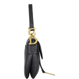 Dior Saddle Bag with Embroidered Strap