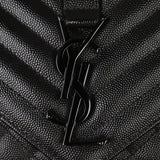 Saint Laurent Monogram Mix Matelasse Envelope Chain Bag Large Hardware