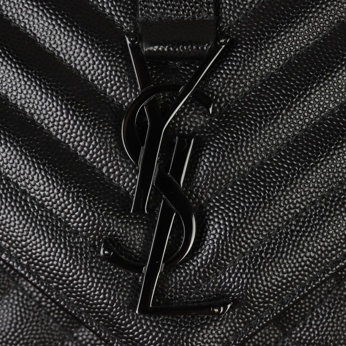 Saint Laurent Monogram Mix Matelasse Envelope Chain Bag Large Hardware