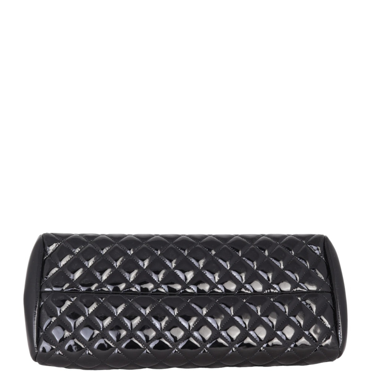 Chanel Just Mademoiselle Bowler Bag Medium Patent | Black
