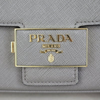 Prada Saffiano Embleme Shoulder Bag Hardware