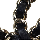 Chanel CC Leather Brooch