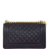 Chanel Boy Old Medium | Black