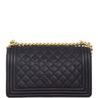 Chanel Boy Old Medium | Black