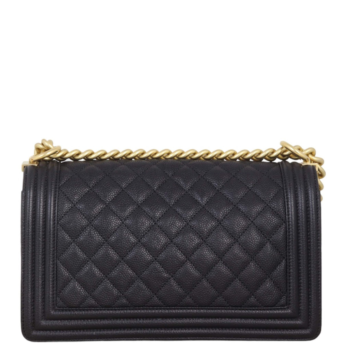 Chanel Boy Old Medium | Black