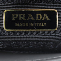 Prada Saffiano Embleme Shoulder Bag Interior Stamp