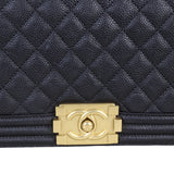 Chanel Boy Old Medium | Black