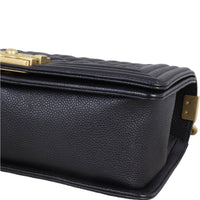 Chanel Boy Old Medium | Black