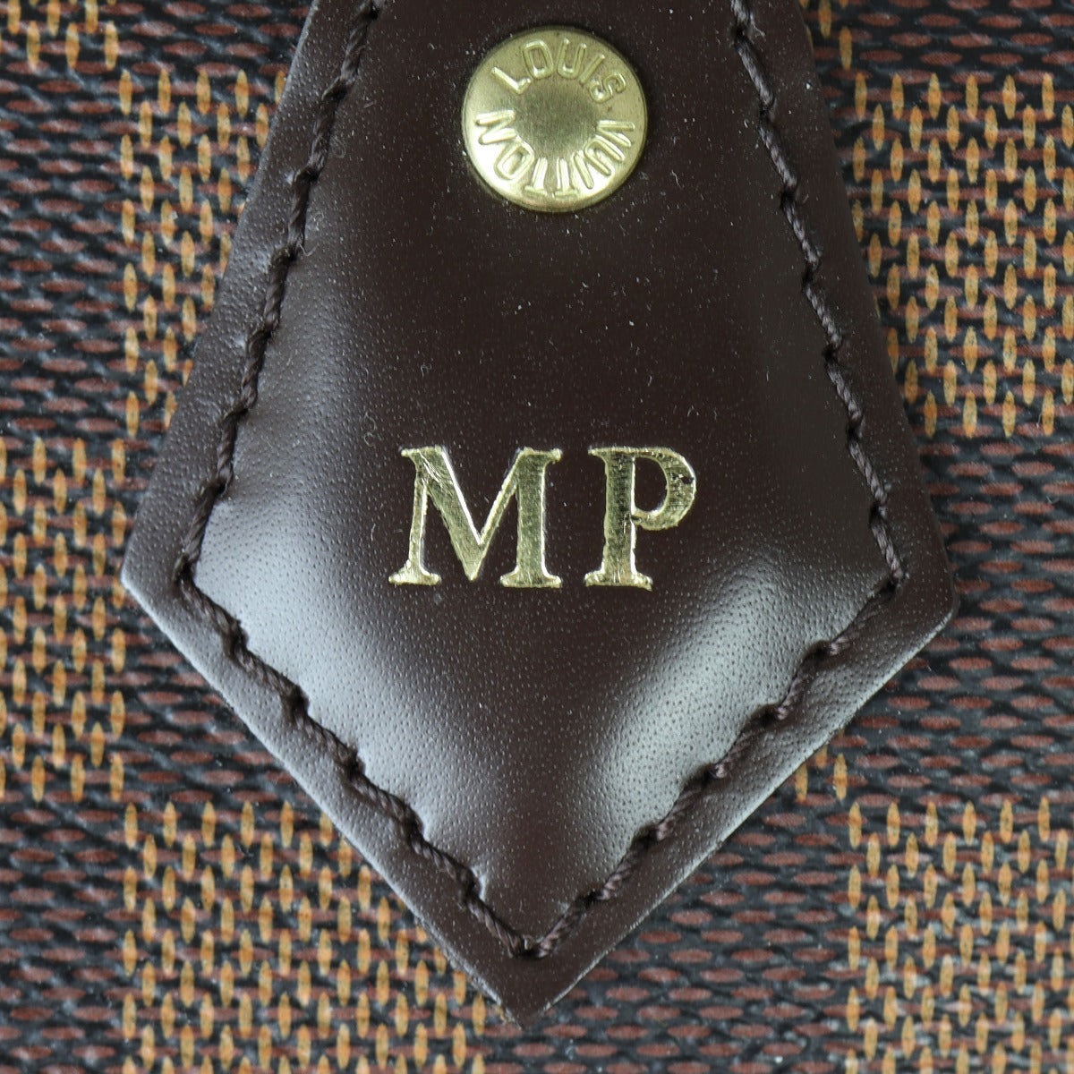 Louis Vuitton Speedy 30 Damier Ebene Interior Stamp