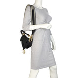 Dior Saddle Bag with Embroidered Strap