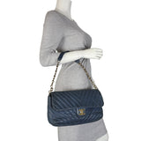 Chanel Paris-Byzance Surpique Chevron Flap Bag