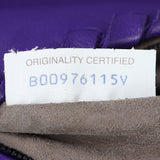 Bottega Veneta Python Trim Shoulder Bag (purple) Date Code