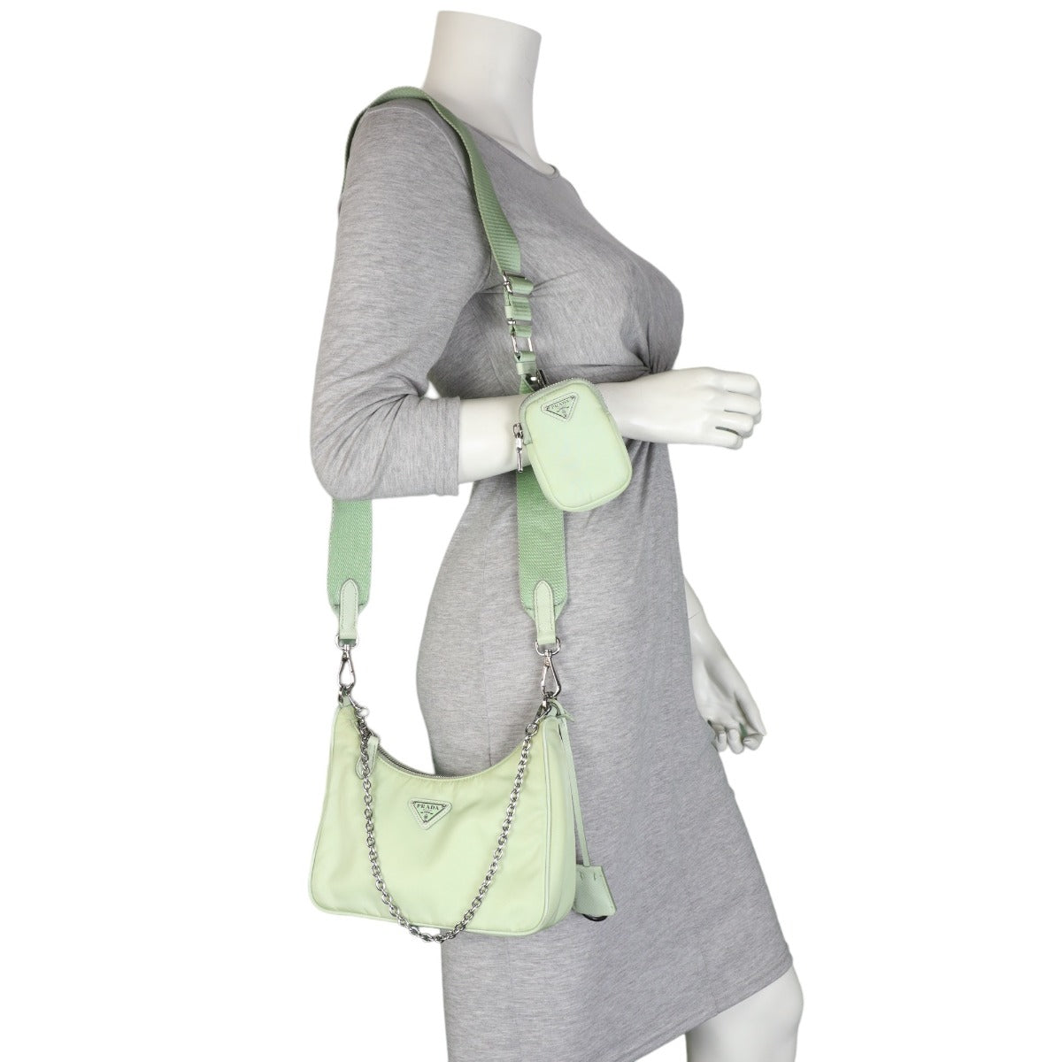 Prada Re-Edition 2005 Tessuto Shoulder Bag