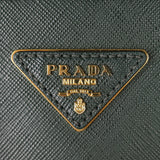 Prada Saffiano Lux Galleria Double Zip Tote Small Hardware