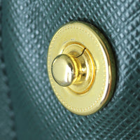 Prada Saffiano Lux Galleria Double Zip Tote Small Hardware