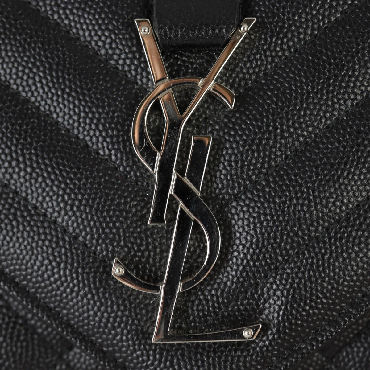 Saint Laurent Monogram Mix Matelasse Envelope Chain Bag Small Hardware