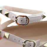 Valentino Rockstud Ballerina Flats Buckle