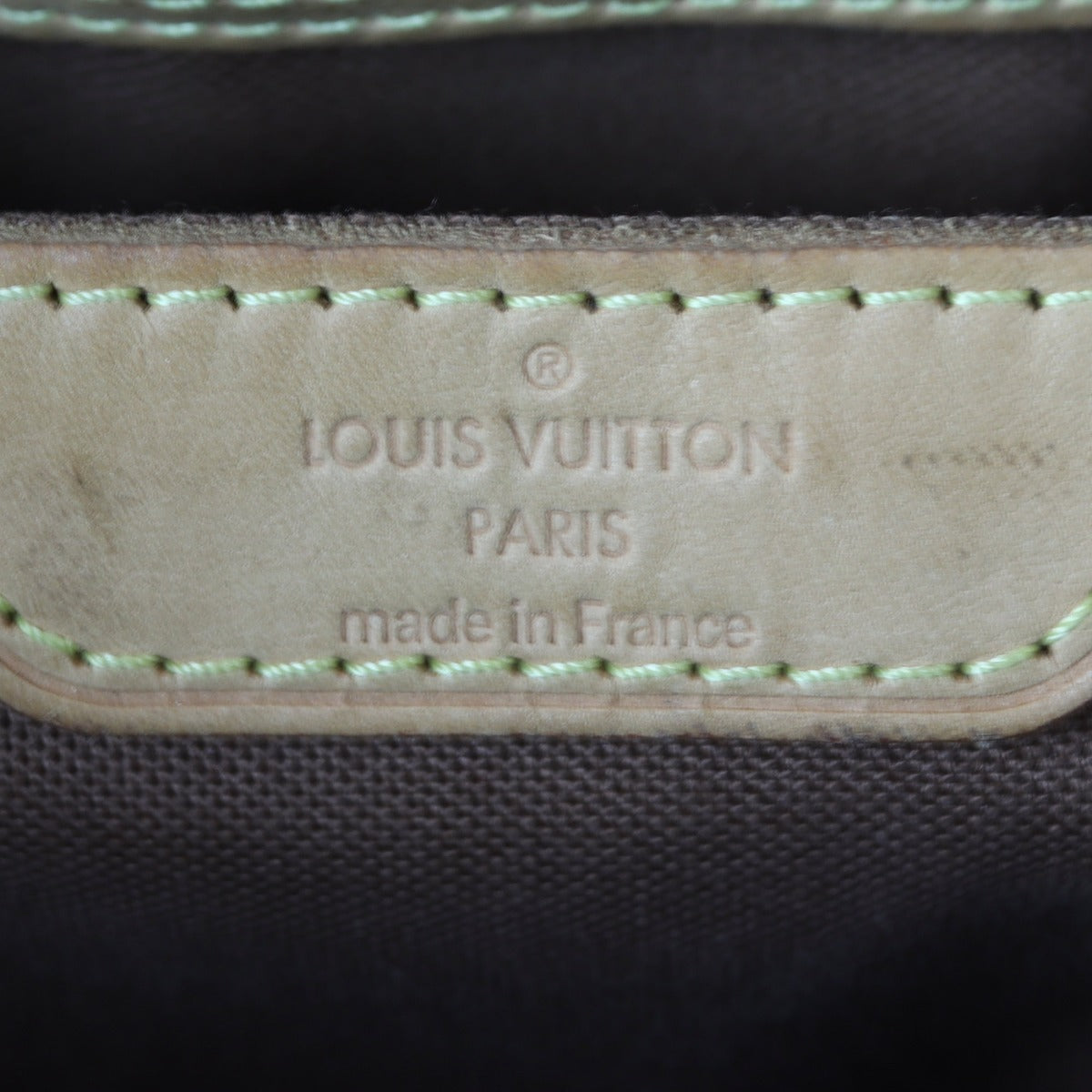 Louis Vuitton Palermo GM Monogram Interior Stamp