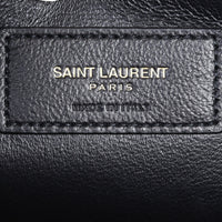 Saint Laurent Kate Tassel Chain Bag Small Croc-Embossed