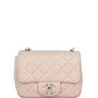 Chanel Classic Flap Mini Square Bag | Pale Pink