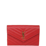Saint Laurent Cassandre Envelope Chain Wallet