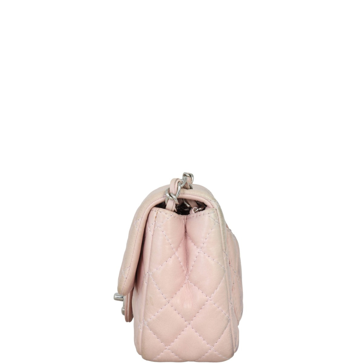 Chanel Classic Flap Mini Square Bag | Pale Pink