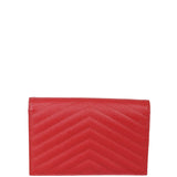 Saint Laurent Cassandre Envelope Chain Wallet