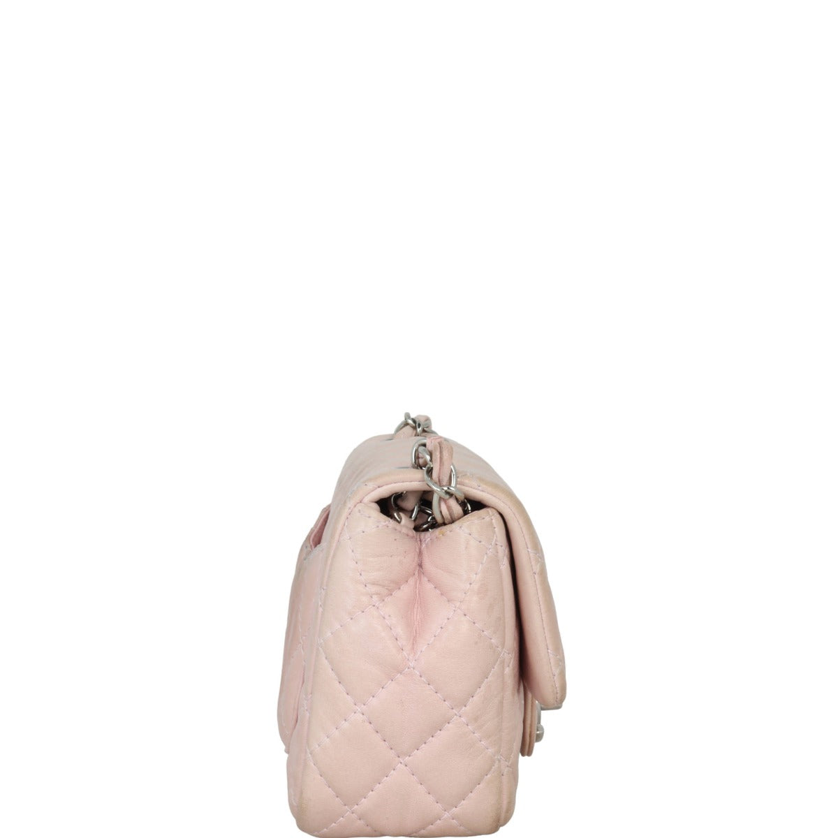 Chanel Classic Flap Mini Square Bag | Pale Pink
