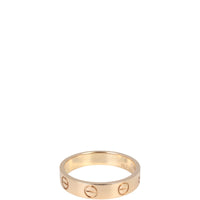 Cartier Love Wedding Band 18k Rose Gold