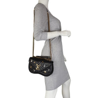 Louis Vuitton New Wave MM Chain Bag Love Lock