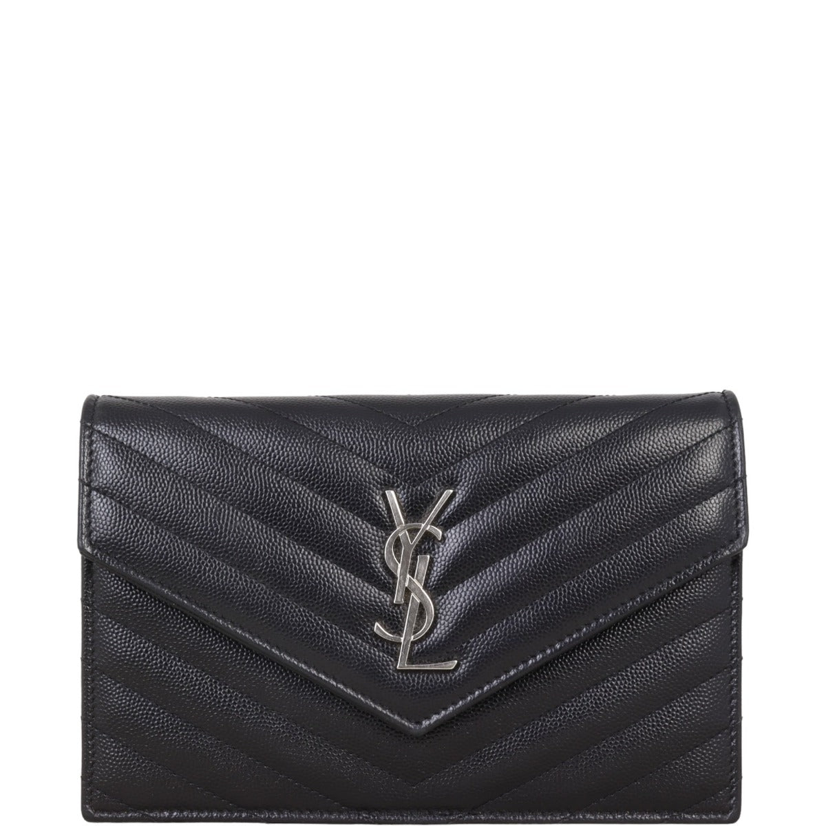 Saint Laurent Cassandre Envelope Chain Wallet