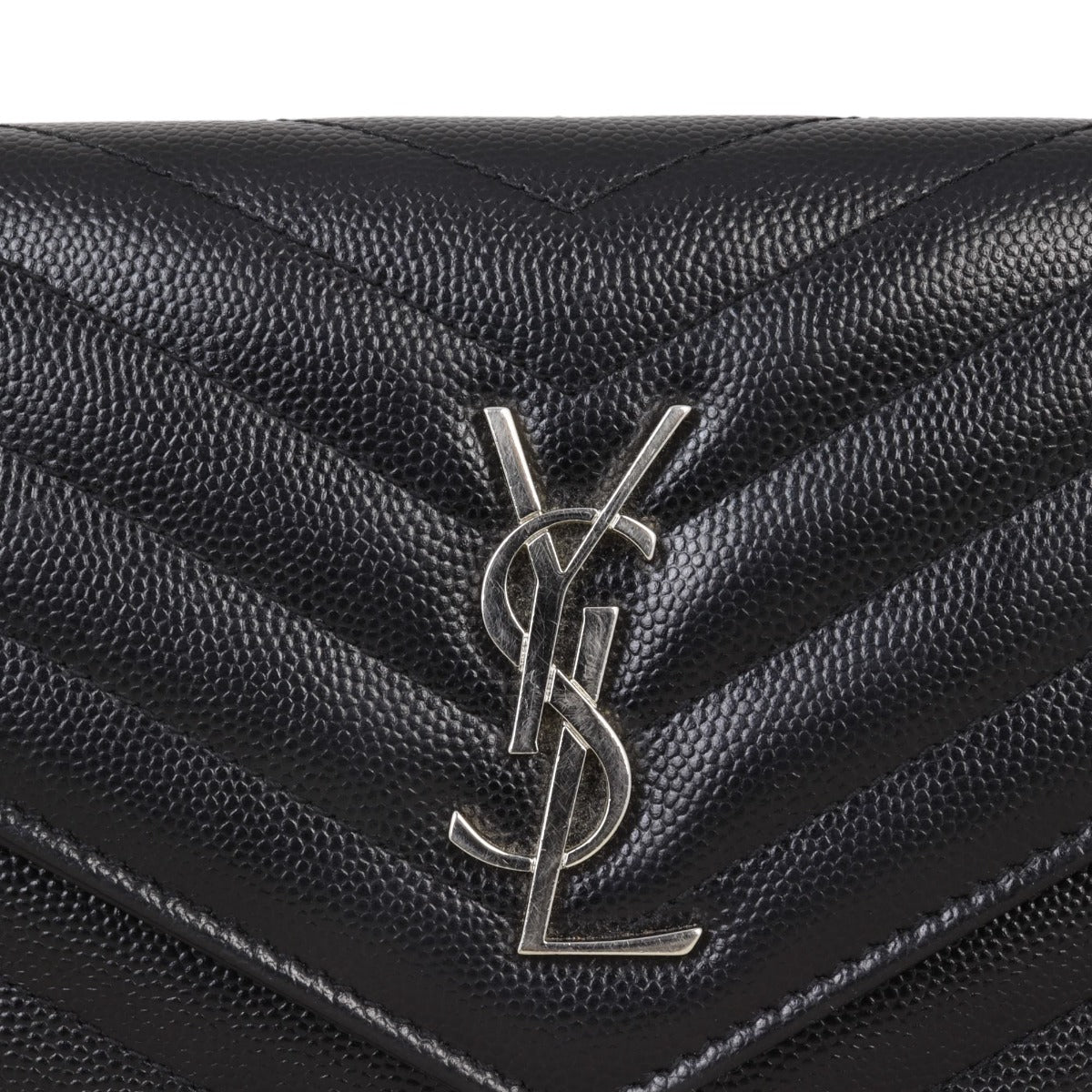 Saint Laurent Cassandre Envelope Chain Wallet