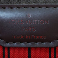 Louis Vuitton Neverfull MM Damier Ebene Interior Stamp