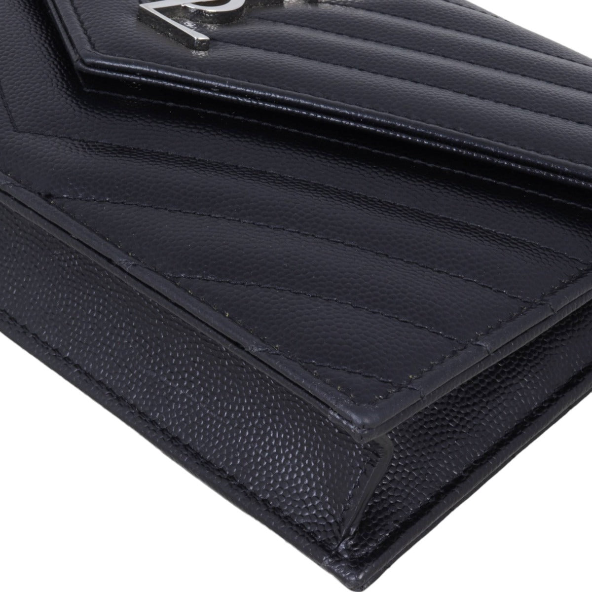 Saint Laurent Cassandre Envelope Chain Wallet